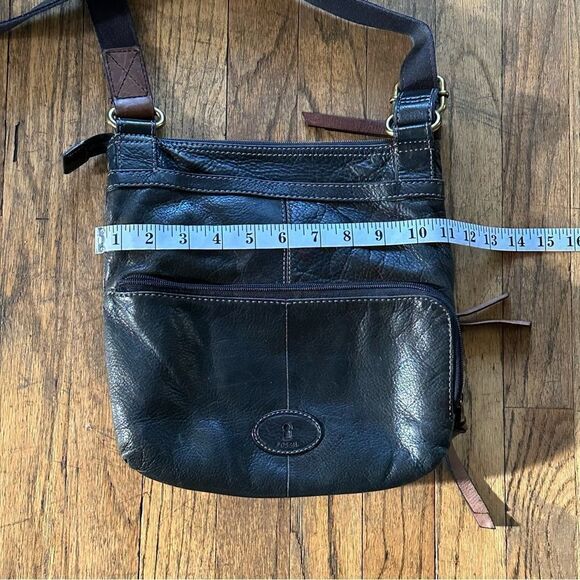 Fossil leather crossbody - Picture 5 of 8